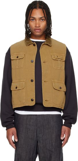 visvim visvim Tan Matto Hunting Denim Vest