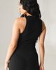Vitality Vitality Basis Ribbed Tank Top in Midnight, Women's at Urban Outfitters - 2