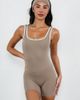 Vitality Vitality Cloud II Bay Tank Top in Cashew Contrast, Women's at Urban Outfitters - 1