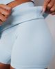 Vitality Vitality Cloud II Foldover Mini Short in Clear Sky Washed, Women's at Urban Outfitters - 4