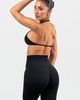 Vitality Vitality Cloud II Micro Halter Bra in Midnight, Women's at Urban Outfitters - 10