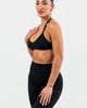 Vitality Vitality Cloud II Micro Halter Bra in Midnight, Women's at Urban Outfitters - 5