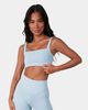 Vitality Vitality Cloud II Square Bra in Clear Sky Washed, Women's at Urban Outfitters - 1