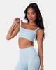 Vitality Vitality Cloud II Square Bra in Clear Sky Washed, Women's at Urban Outfitters - 2
