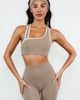Vitality Vitality Cloud II Swoop Bra in Cashew Contrast, Women's at Urban Outfitters - 1