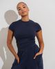 Vitality Vitality Essence Ruched Tee in Oxford, Women's at Urban Outfitters - 1