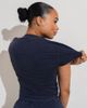 Vitality Vitality Essence Ruched Tee in Oxford, Women's at Urban Outfitters - 3