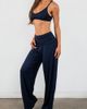 Vitality Vitality Float Rib Foldover Pant in Oxford, Women's at Urban Outfitters - 1