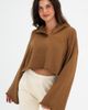 Vitality Vitality Homebody Bell Sleeve Top in Crocodile Washed, Women's at Urban Outfitters - 1