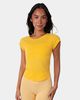 Vitality Vitality Whisper Raglan Tee in Mango, Women's at Urban Outfitters - 1