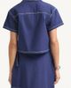 Vitamin A® Vitamin A® Ashley Crop Organic Cotton Cover-Up Camp Shirt - 2