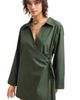 Vitamin A® Vitamin A® Elodie Long Sleeve Organic Cotton Wrap Cover-Up Dress - 5
