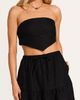 Vitamin A® Vitamin A® Joni Scarf Strapless Crop Top - 1