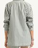 Vitamin A® Vitamin A® Nadia Stripe Oversize Organic Cotton Cover-Up Shirt - 2