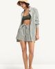 Vitamin A® Vitamin A® Nadia Stripe Oversize Organic Cotton Cover-Up Shirt - 5