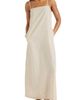 Vitamin A® Vitamin A® Rhea Organic Cotton & Linen Blend Cover-Up Maxi Sundress - 1