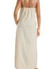 Vitamin A® Vitamin A® Rhea Organic Cotton & Linen Blend Cover-Up Maxi Sundress - 2