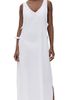 Vitamin A Vitamin A Riviera Dress White L - 1