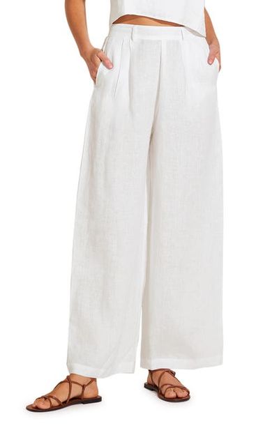 Vitamin A® Vitamin A® The Getaway Linen Cover-Up Pants