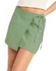Vitamin A Vitamin A Willa Linen Wrap Mini Skirt - 1