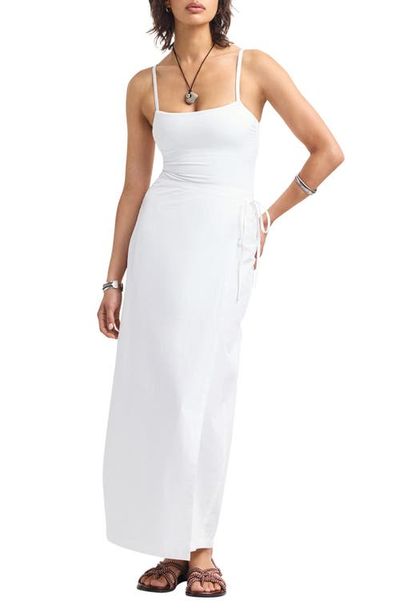 Vitamin A® Vitamin A® Willa Organic Linen Cover-Up Wrap Skirt