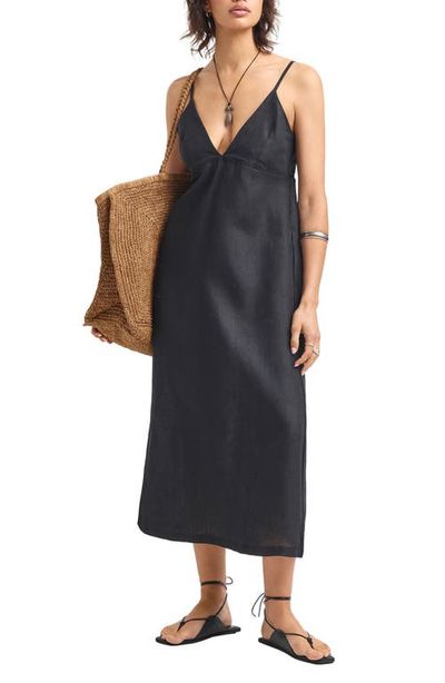 Vitamin A® Vitamin A® Zella Linen Cover-Up Maxi Dress