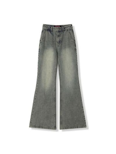 vivacious Back Slender Bootcut Jeans - Vintage Blue