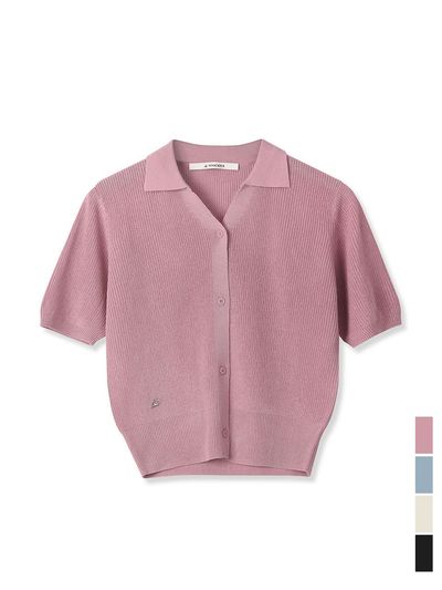 vivacious Cooling Collar Knit Cardigan - 4COL