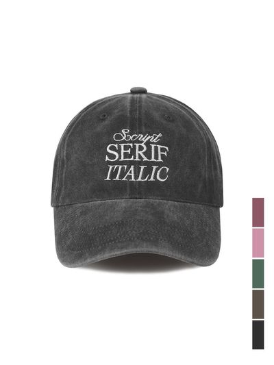 vivacious Serif Cap - 5COL