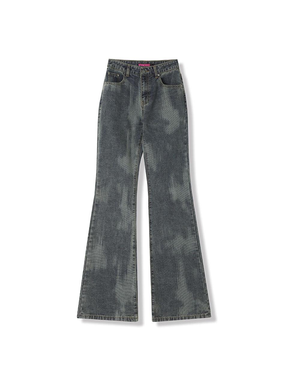 vivacious Shop Bootscut Pants - VINTAGE BLUE