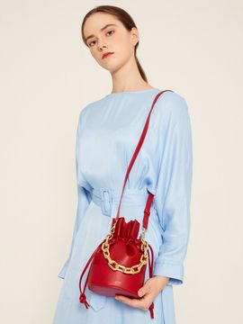 vivicho Candy Bucket Bag -  Red