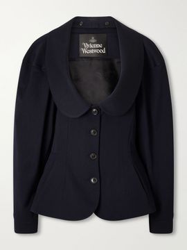 VIVIENNE WESTWOOD Bergere cotton and wool-blend blazer