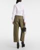 Vivienne Westwood Vivienne Westwood Alien cropped cotton wide-leg pants - 3