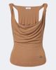 Vivienne Westwood Vivienne Westwood Anna draped knitted tank top - 1