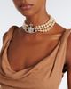 Vivienne Westwood Vivienne Westwood Anna draped knitted tank top - 3