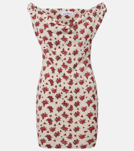 Vivienne Westwood Vivienne Westwood Anna floral cotton jersey minidress