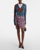 Vivienne Westwood Vivienne Westwood Argyle wool and cotton cardigan - 6