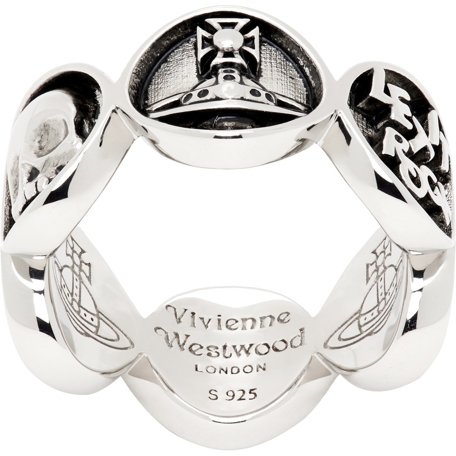 Vivienne Westwood - Gunmetal Franca Ring