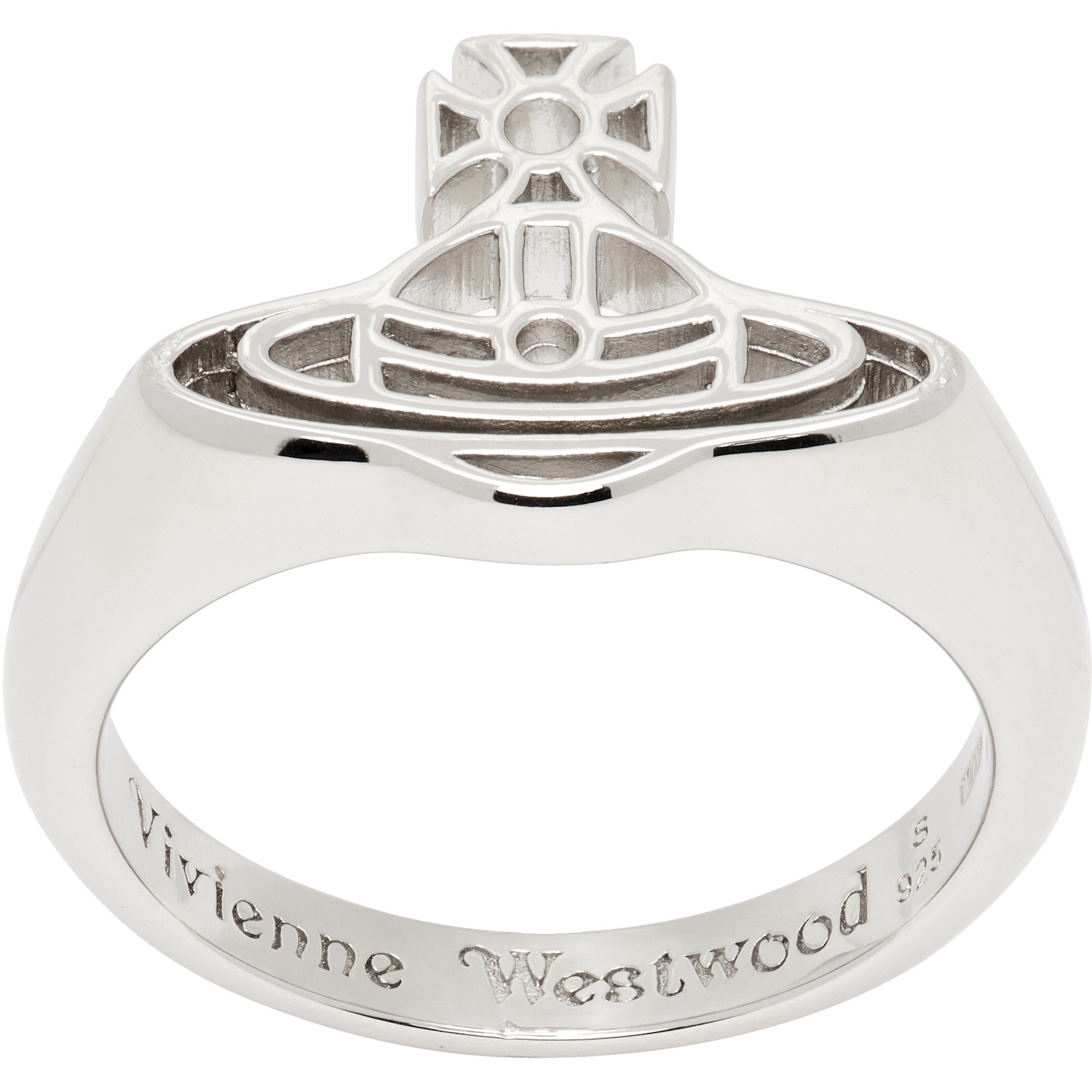 Vivienne Westwood - Gunmetal Franca Ring