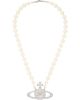 Vivienne Westwood Vivienne Westwood Bas Relief Faux-Pearl Necklace - 1