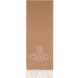 Vivienne Westwood Vivienne Westwood Beige Double Face Scarf