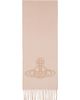 Vivienne Westwood Vivienne Westwood Beige Double Face Scarf - 2
