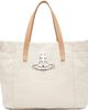 Vivienne Westwood Vivienne Westwood Beige Henry Medium Tote - 1