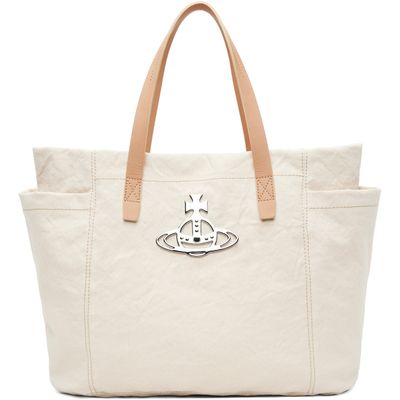 Vivienne Westwood Vivienne Westwood Beige Henry Medium Tote