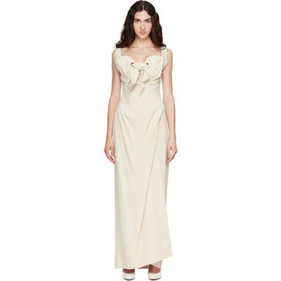 Vivienne Westwood Vivienne Westwood Beige Iwona Corset Maxi Dress