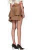 Vivienne Westwood Vivienne Westwood Beige Meghan Kilt Miniskirt - 3