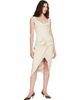 Vivienne Westwood Vivienne Westwood Beige Panther Midi Dress - 4