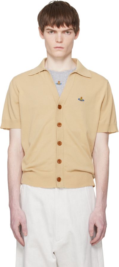 Vivienne Westwood Vivienne Westwood Beige Polo Cardigan