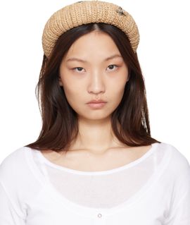 Vivienne Westwood Vivienne Westwood Beige Raffia Hairband