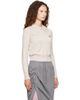 Vivienne Westwood Vivienne Westwood Beige Tie Bea Long Sleeve Polo - 2